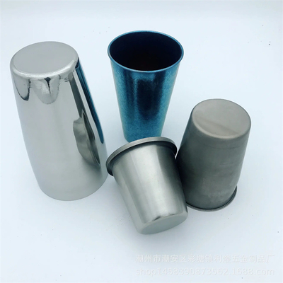 Zylinderförmige tiefe gezogene Metallteile Soem-Herstellungs-Metallteile